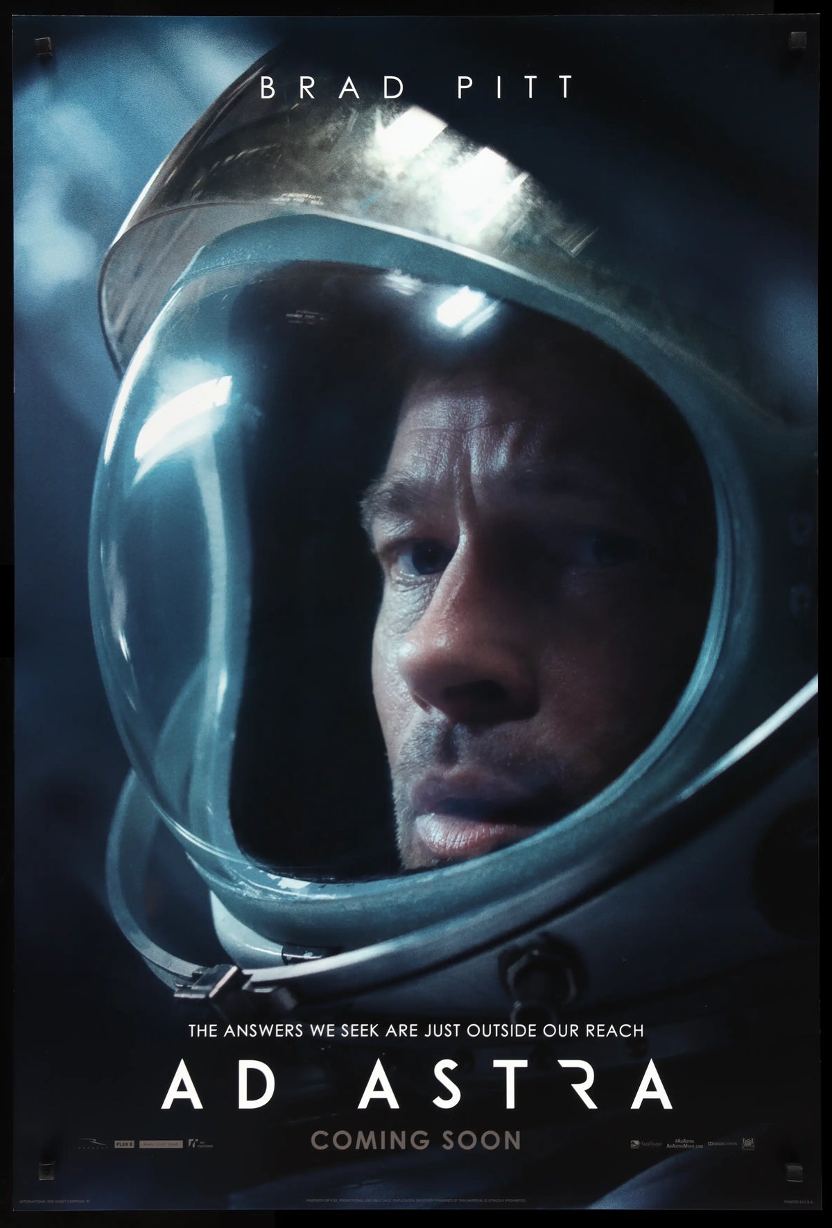 Ad Astra (2019) original movie poster for sale at Original Film Art