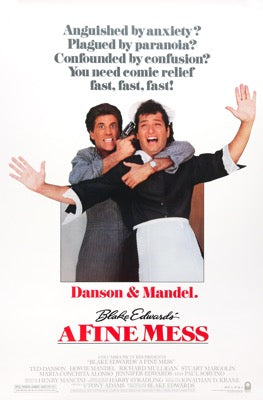 Fine Mess (1986) original movie poster for sale at Original Film Art