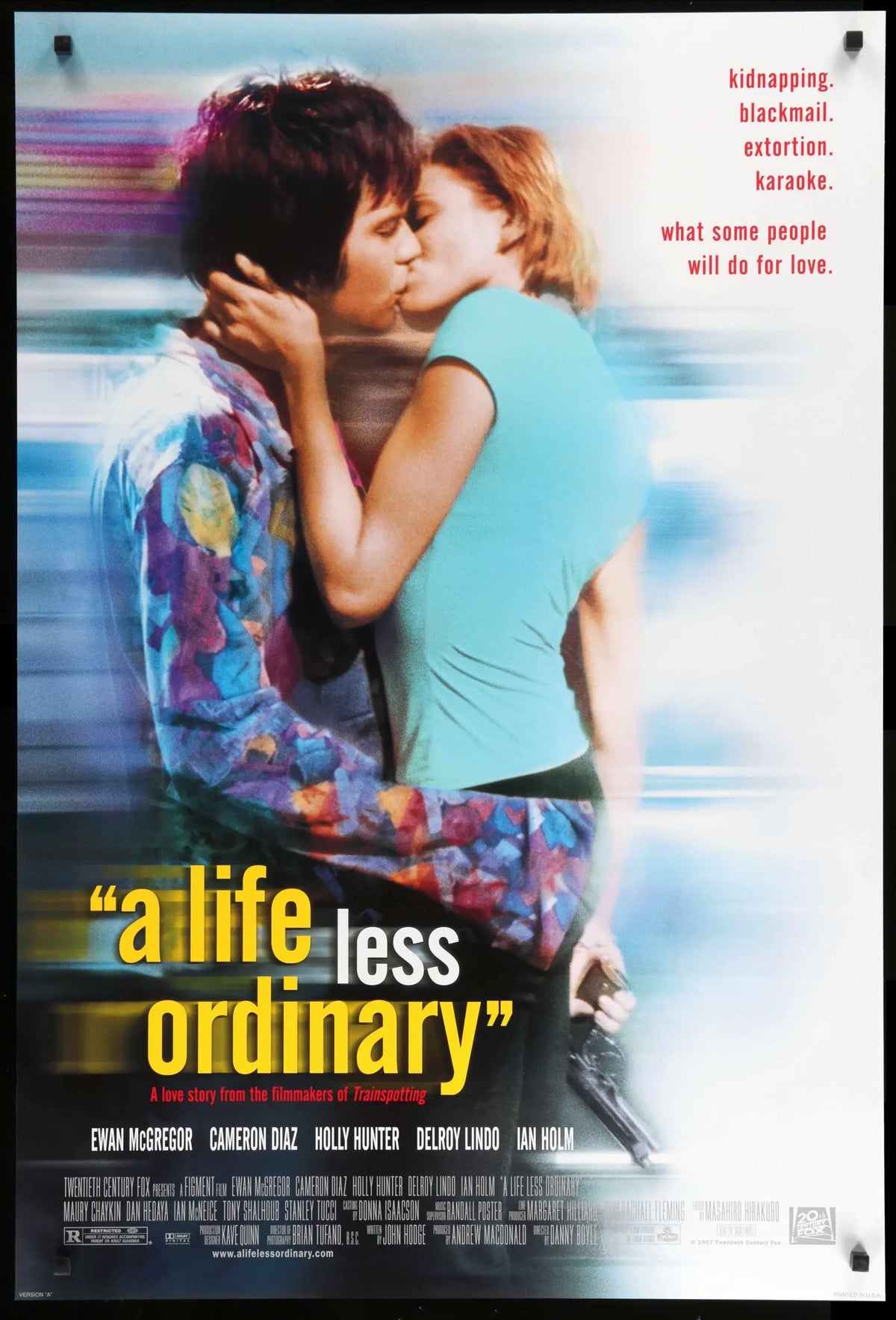 Life Less Ordinary (1997) original movie poster for sale at Original Film Art