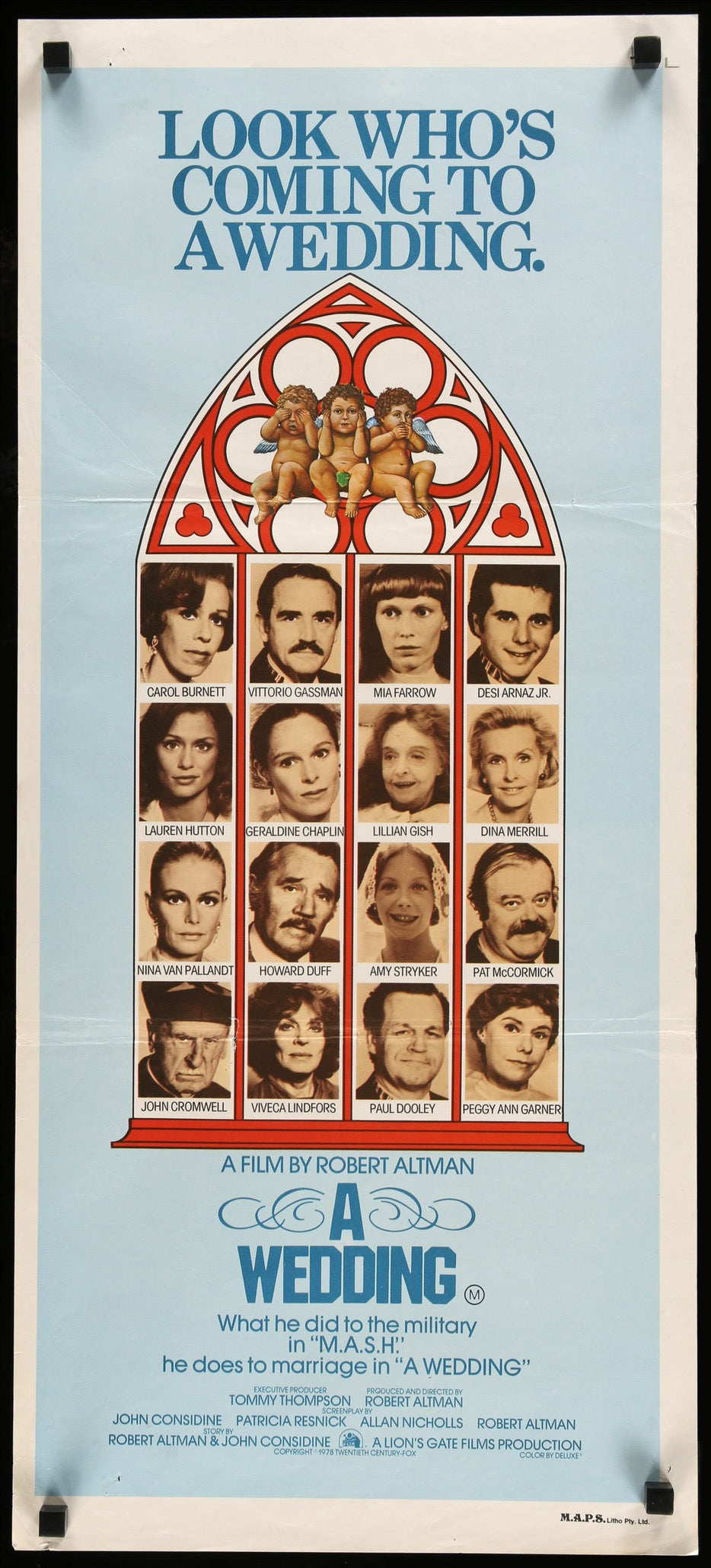 Wedding (1978) original movie poster for sale at Original Film Art - Vintage Movie Posters