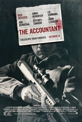 Accountant (2016) original movie poster for sale at Original Film Art