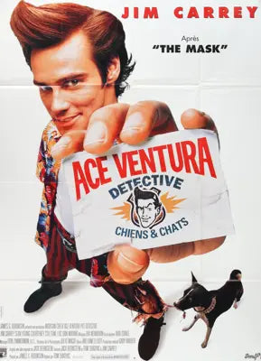 Ace Ventura: Pet Detective (1994) original movie poster for sale at Original Film Art - Vintage Movie Posters