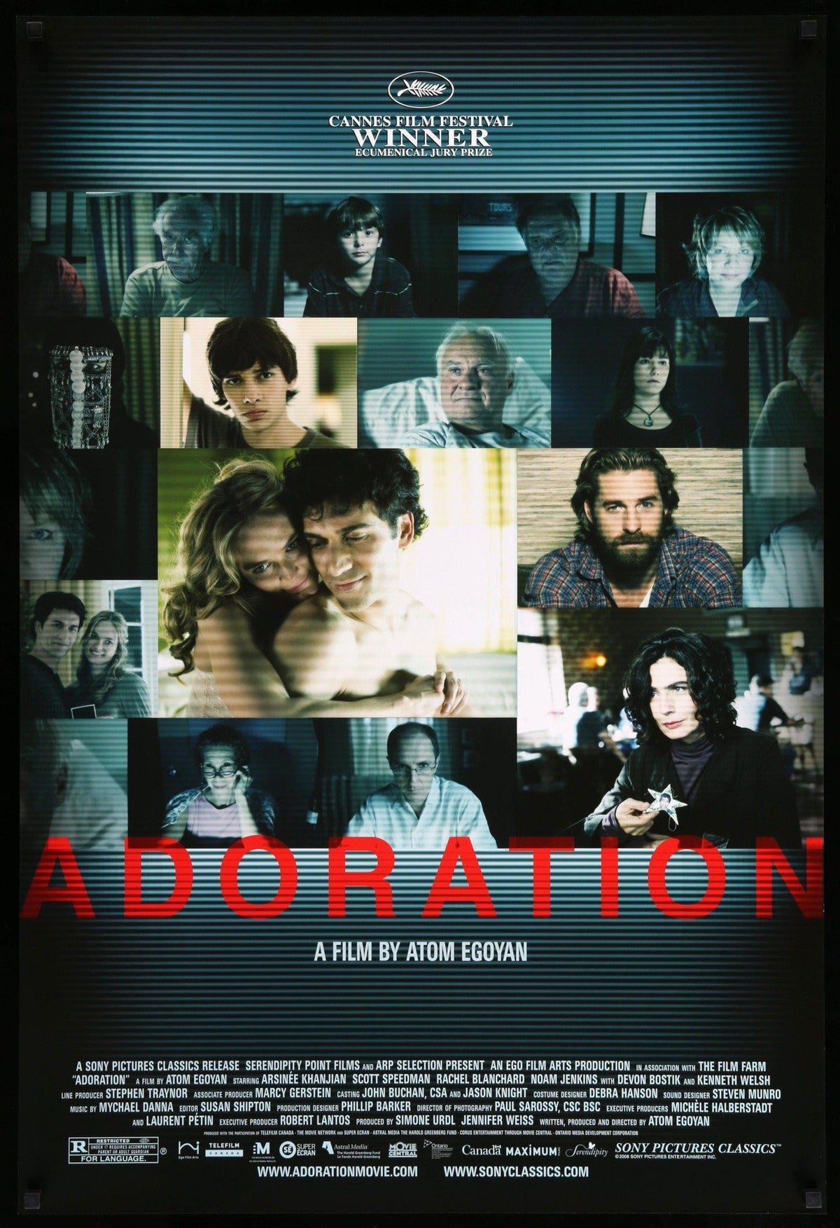 Adoration (2008) original movie poster for sale at Original Film Art - Vintage Movie Posters