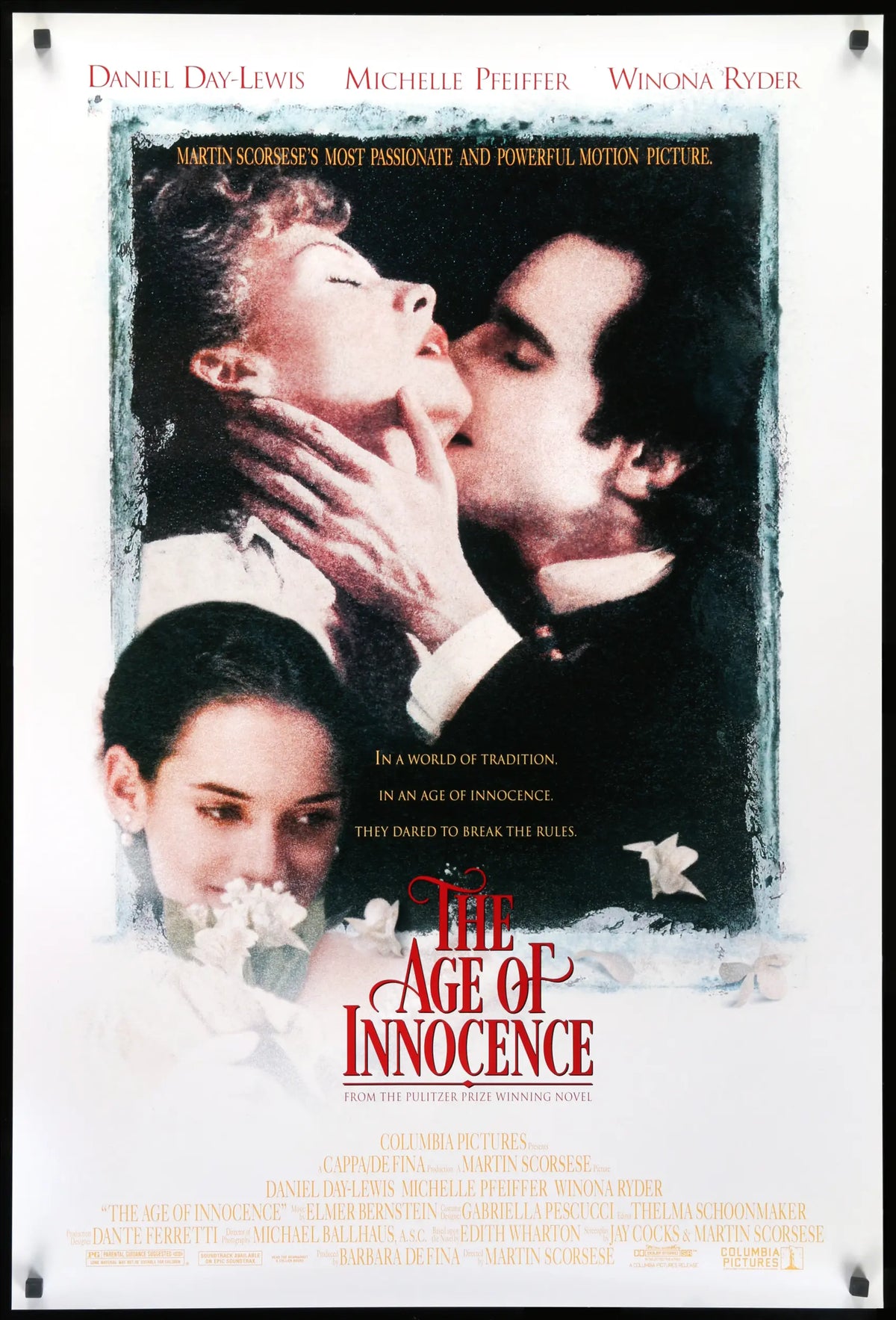 Age of Innocence (1993) original movie poster for sale at Original Film Art - Vintage Movie Posters