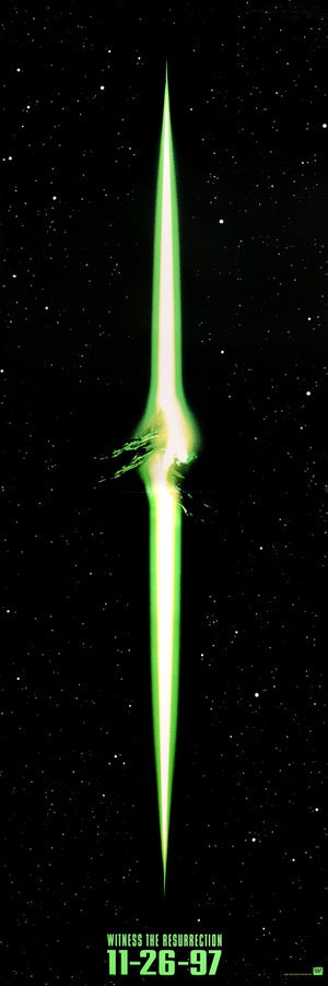 Alien: Resurrection (1997) original movie poster for sale at Original Film Art - Vintage Movie Posters