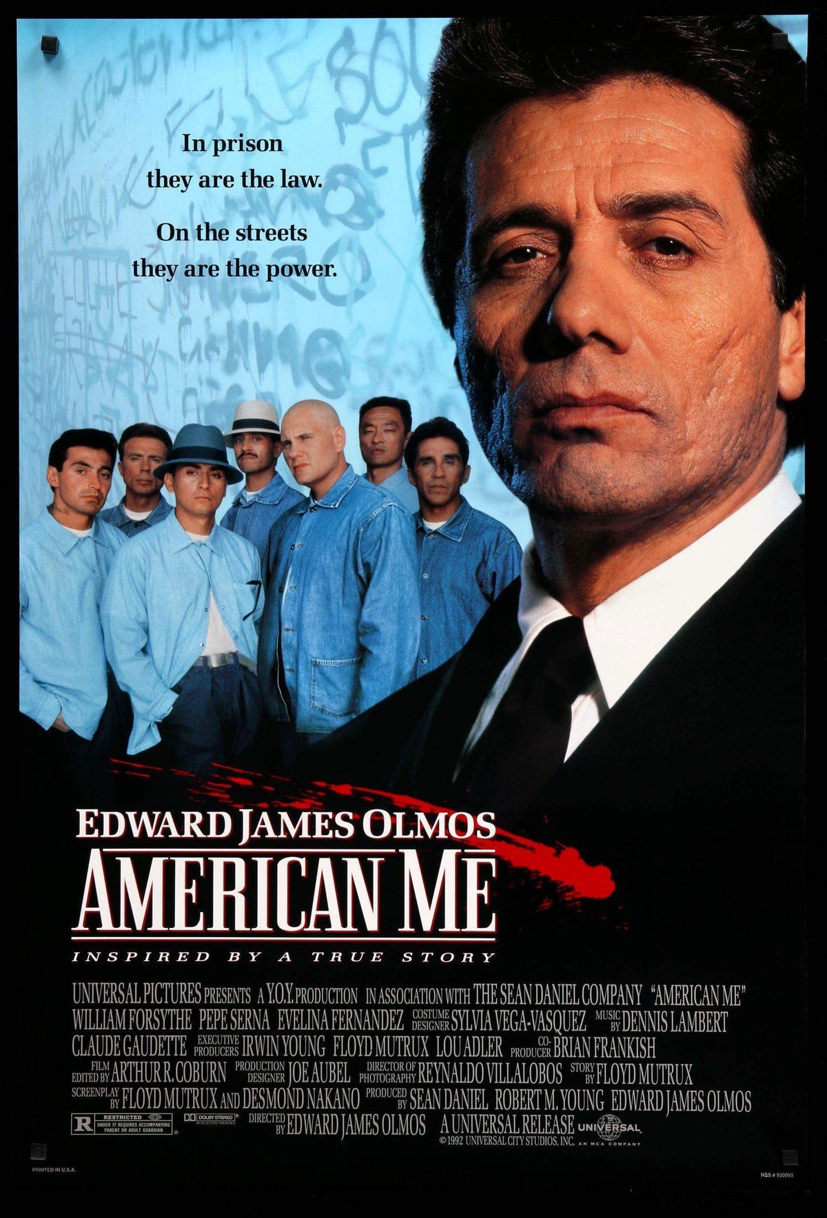 American Me (1992) original movie poster for sale at Original Film Art