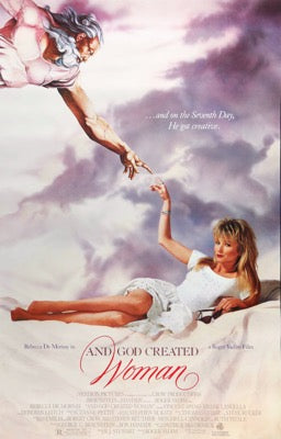 And God Created Woman (1987) original movie poster for sale at Original Film Art