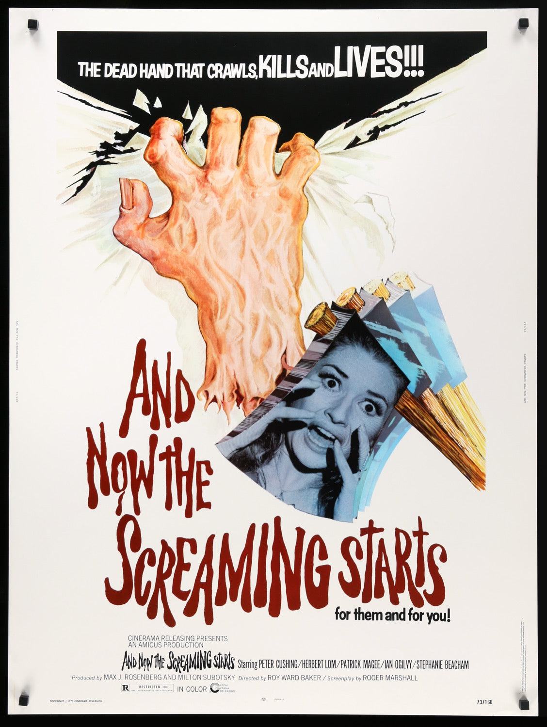And Now the Screaming Starts (1973) original movie poster for sale at Original Film Art - Vintage Movie Posters
