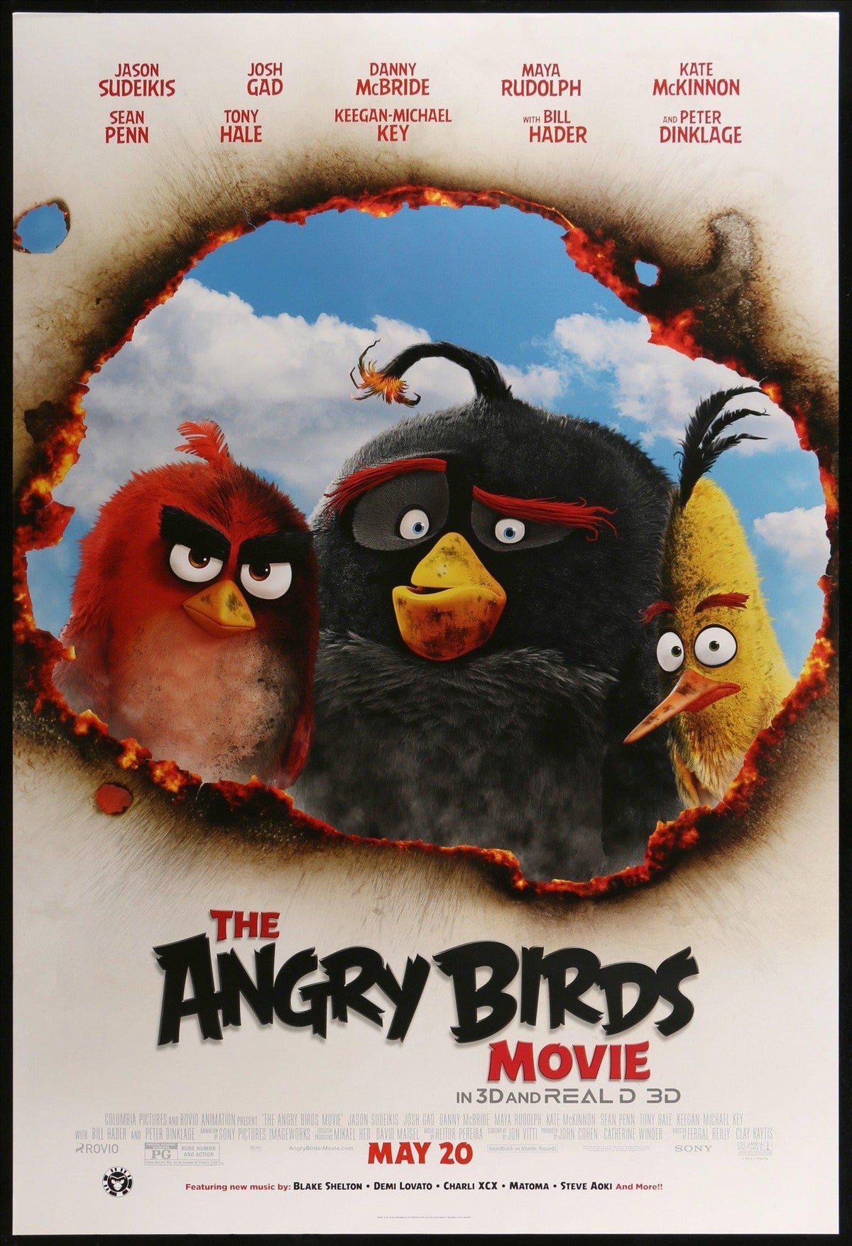 Angry Birds Movie (2016) original movie poster for sale at Original Film Art - Vintage Movie Posters