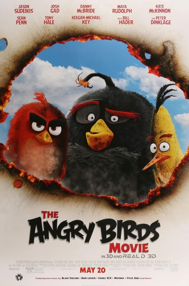 Angry Birds Movie (2016) original movie poster for sale at Original Film Art - Vintage Movie Posters