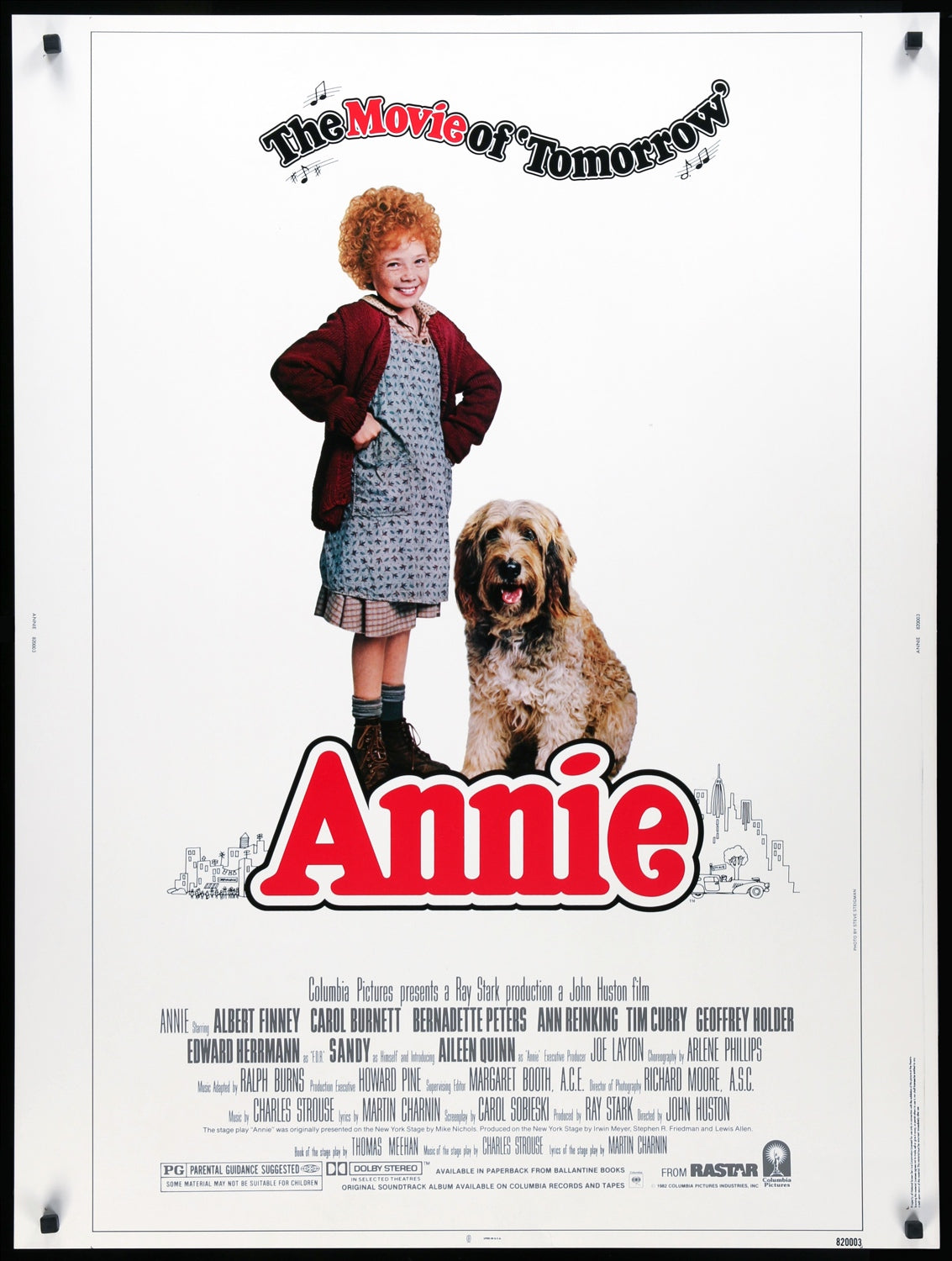 Annie (1982) original movie poster for sale at Original Film Art - Vintage Movie Posters