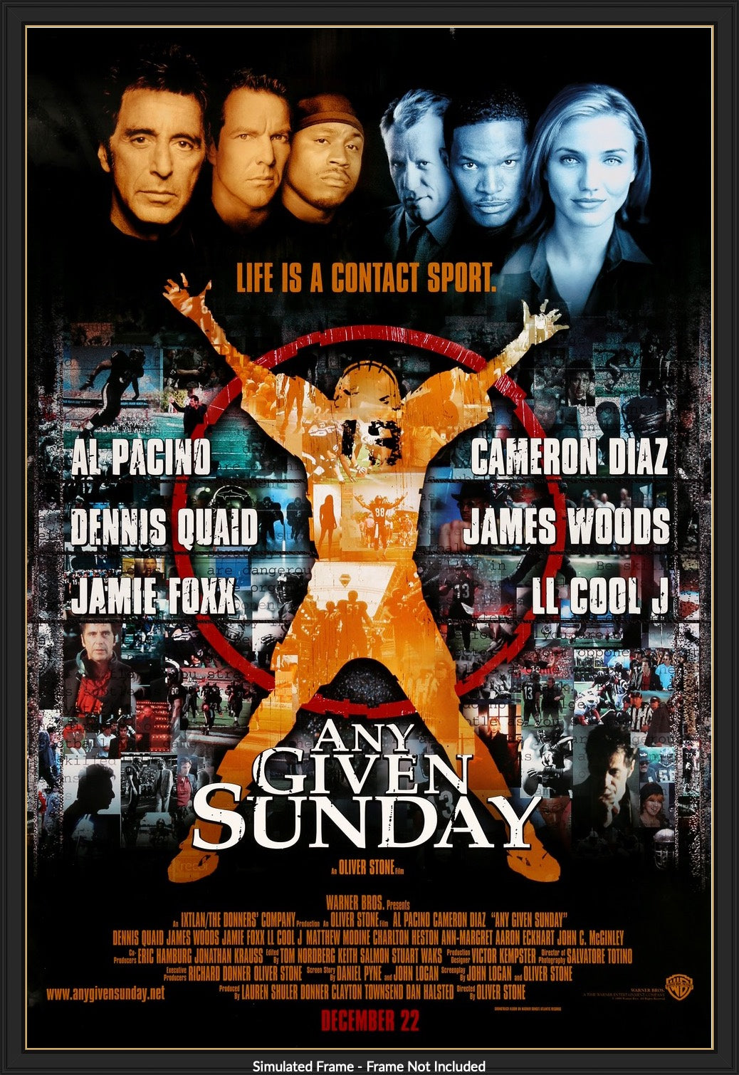 Any Given Sunday (1999) original movie poster for sale at Original Film Art