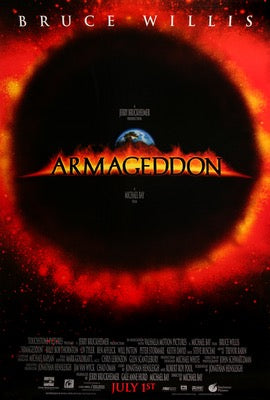 Armageddon (1998) original movie poster for sale at Original Film Art - Vintage Movie Posters
