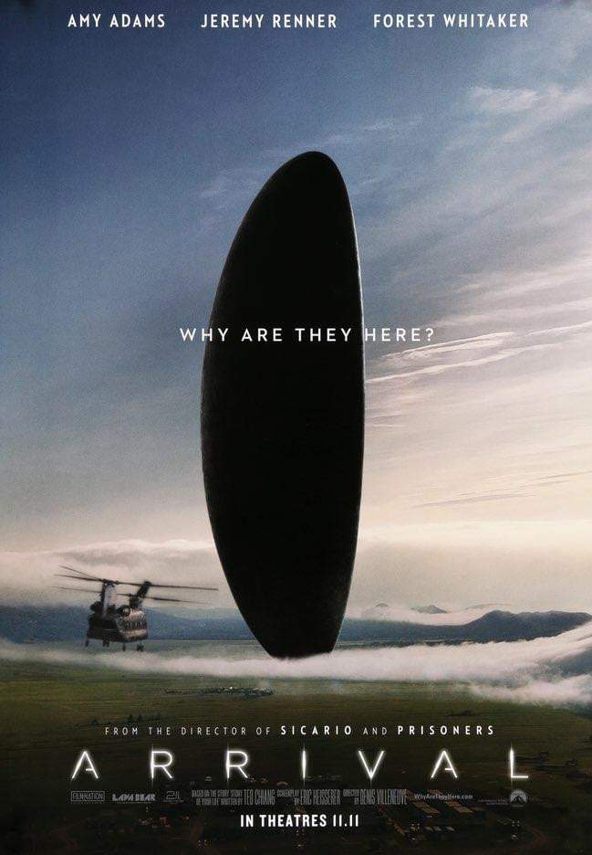 Arrival (2016) original movie poster for sale at Original Film Art - Vintage Movie Posters