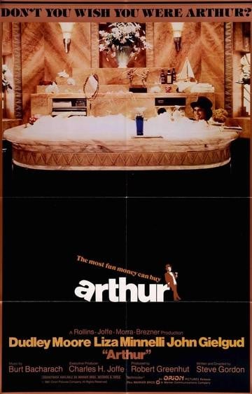 Arthur (1981) original movie poster for sale at Original Film Art - Vintage Movie Posters