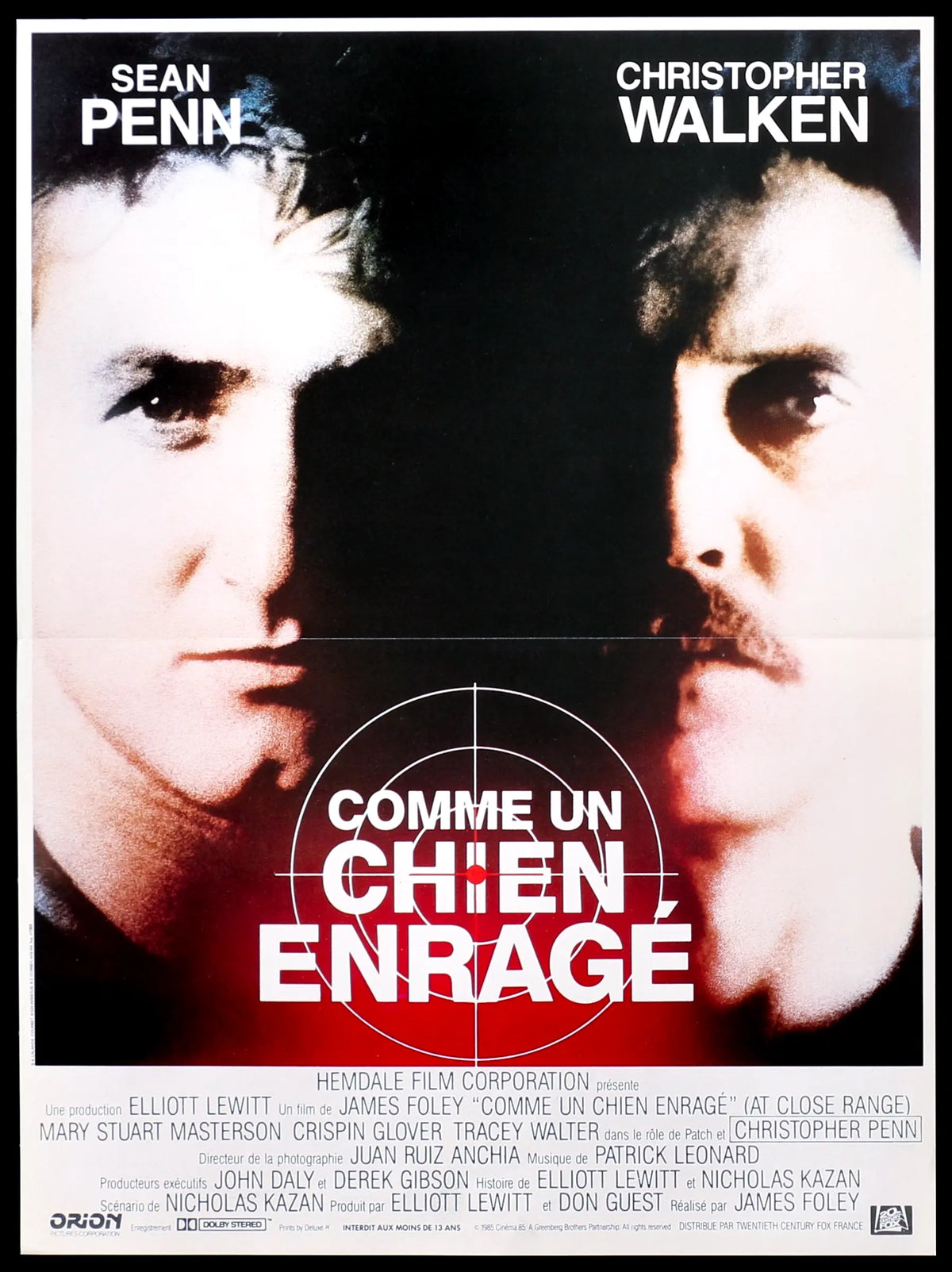 At Close Range (1986) original movie poster for sale at Original Film Art - Vintage Movie Posters