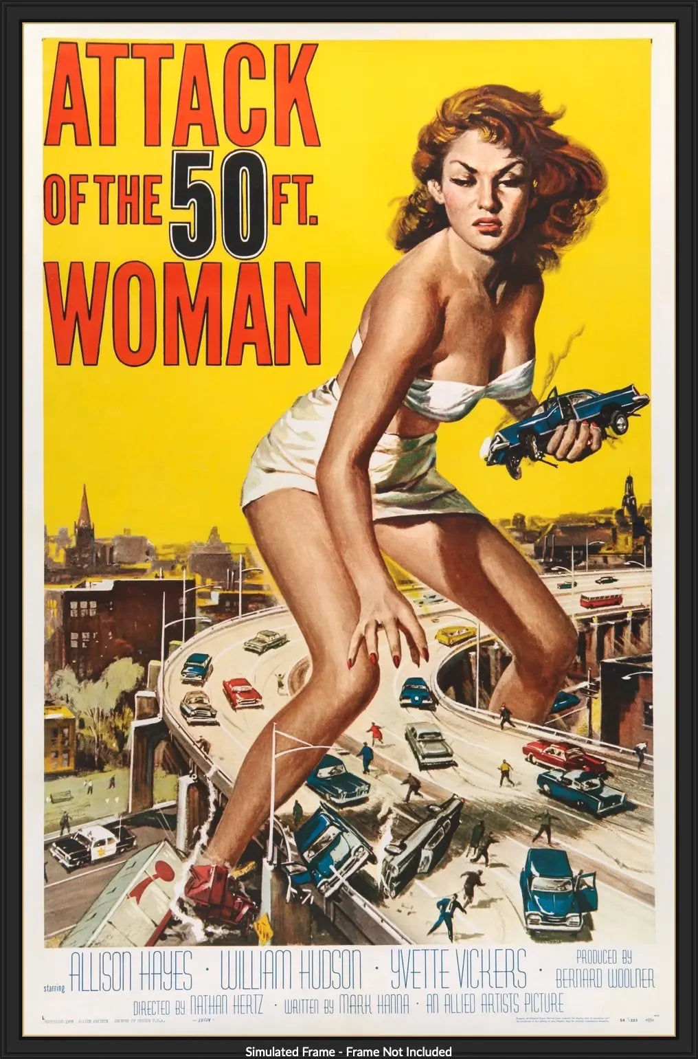Attack of the 50 Foot Woman (1958) original movie poster for sale at Original Film Art - Vintage Movie Posters