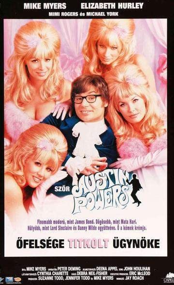 Austin Powers: International Man of Mystery (1997) original movie poster for sale at Original Film Art - Vintage Movie Posters