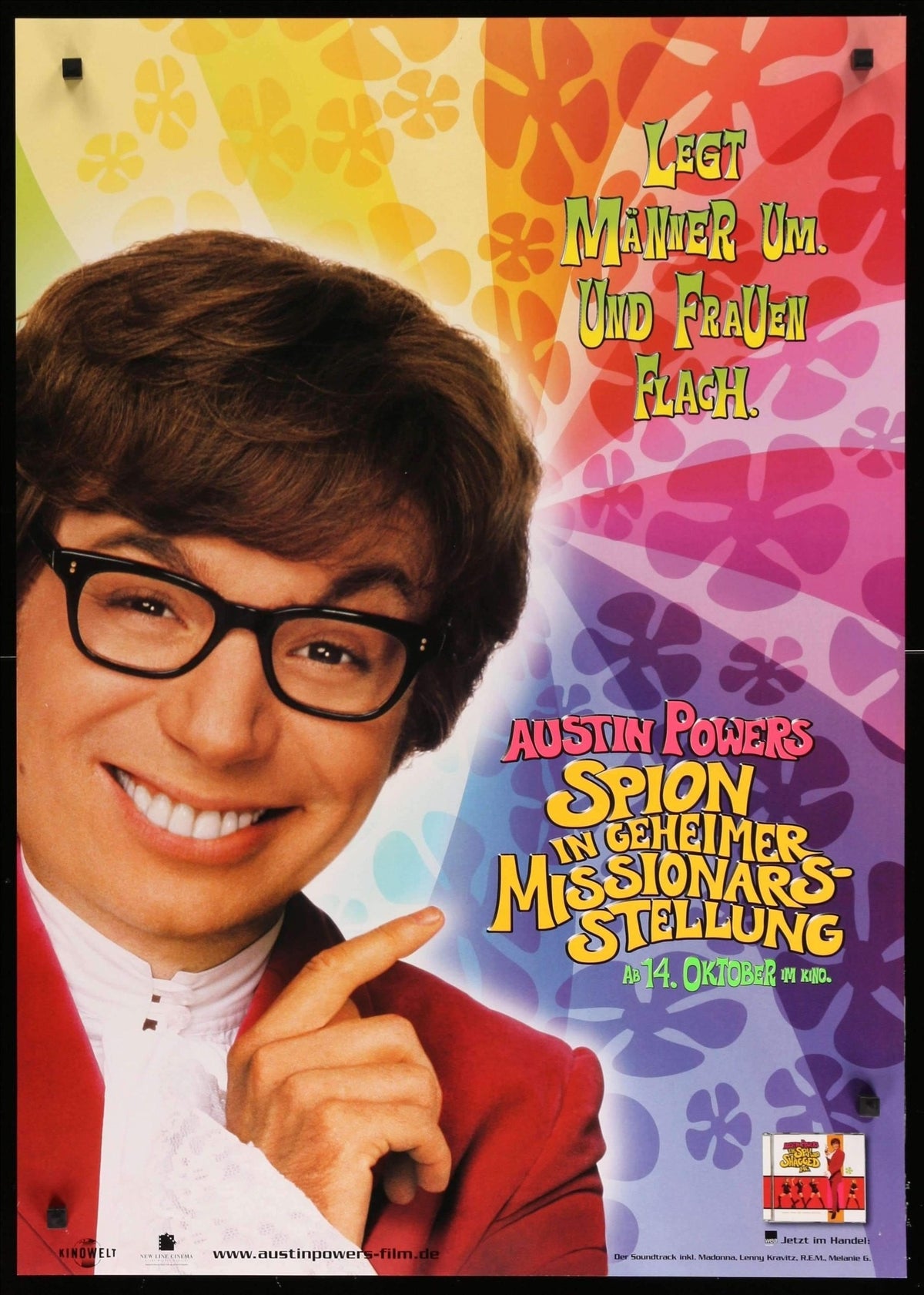 Austin Powers: The Spy Who Shagged Me (1999) original movie poster for sale at Original Film Art - Vintage Movie Posters