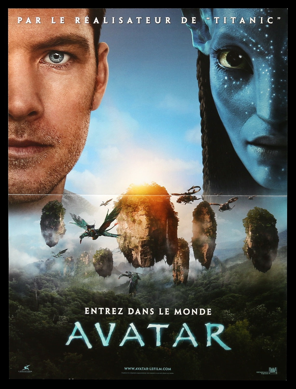 Avatar (2009) original movie poster for sale at Original Film Art