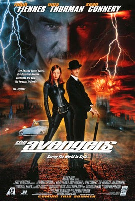 Avengers (1998) original movie poster for sale at Original Film Art - Vintage Movie Posters