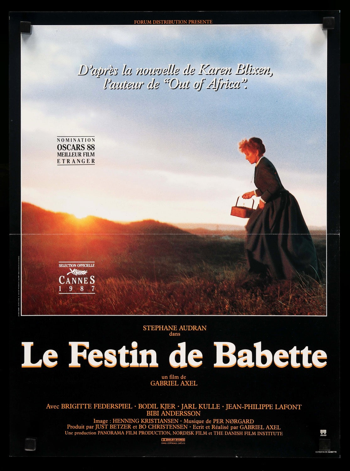 Babette&#39;s Feast (1987) original movie poster for sale at Original Film Art