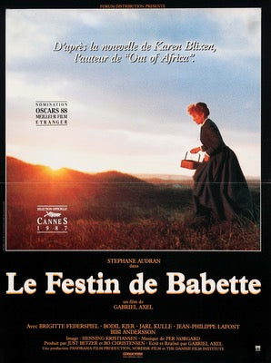 Babette's Feast (1987) original movie poster for sale at Original Film Art - Vintage Movie Posters