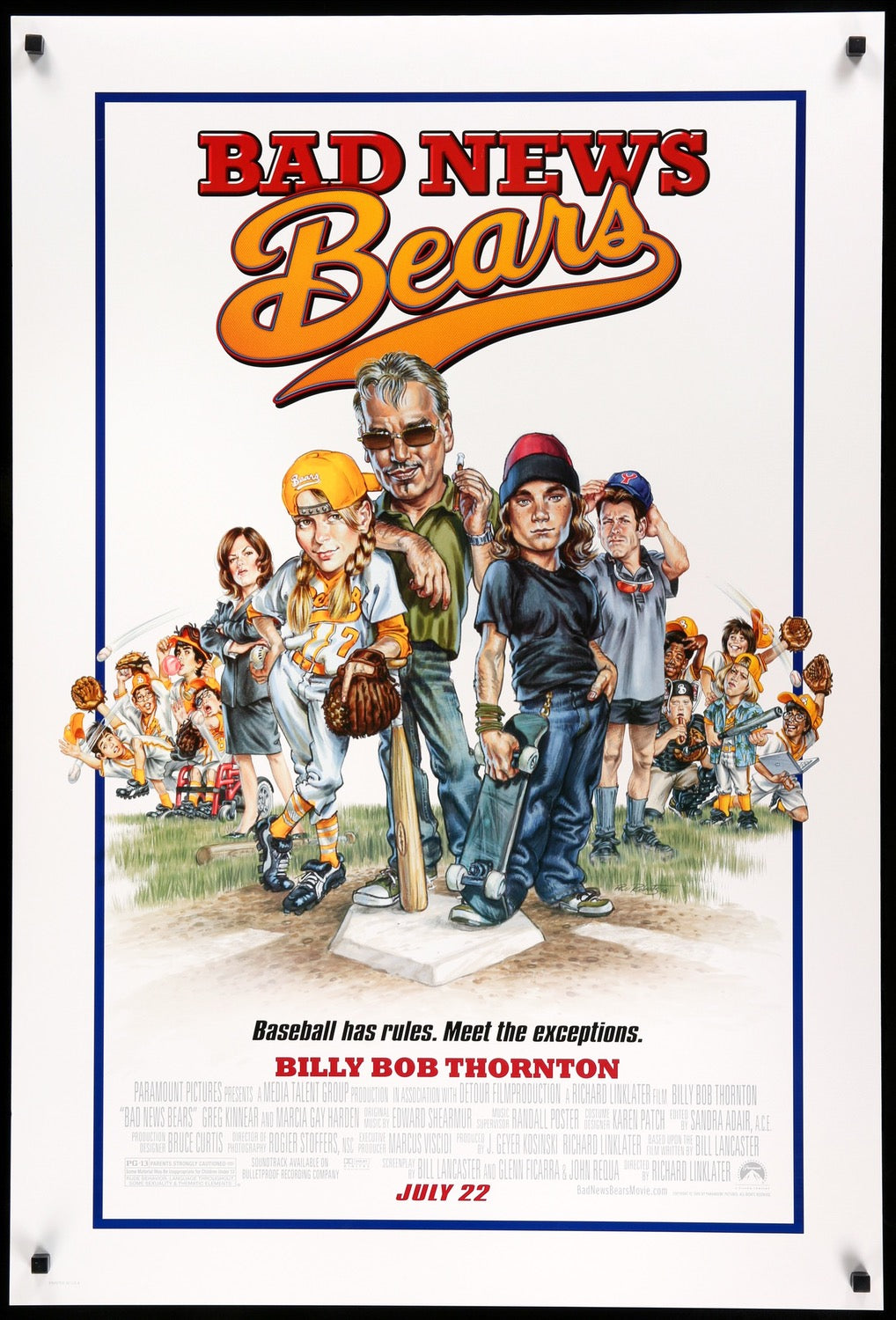 Bad News Bears (2005) original movie poster for sale at Original Film Art - Vintage Movie Posters