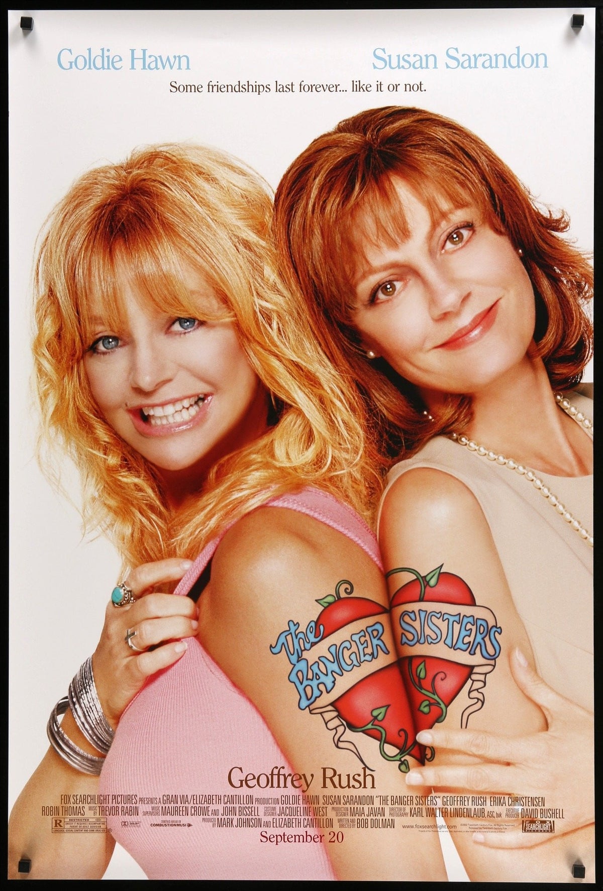 Banger Sisters (2002) original movie poster for sale at Original Film Art - Vintage Movie Posters