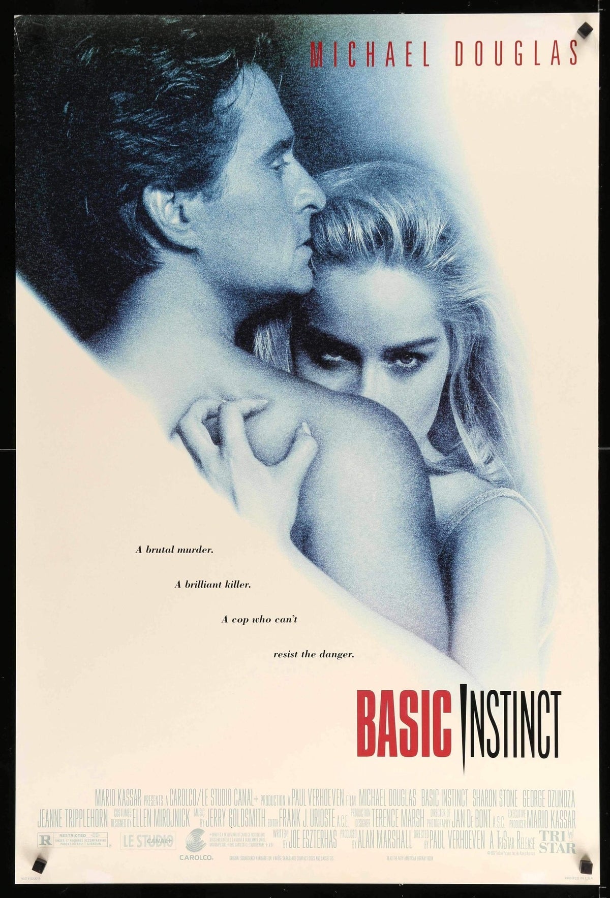 Basic Instinct (1992) original movie poster for sale at Original Film Art - Vintage Movie Posters