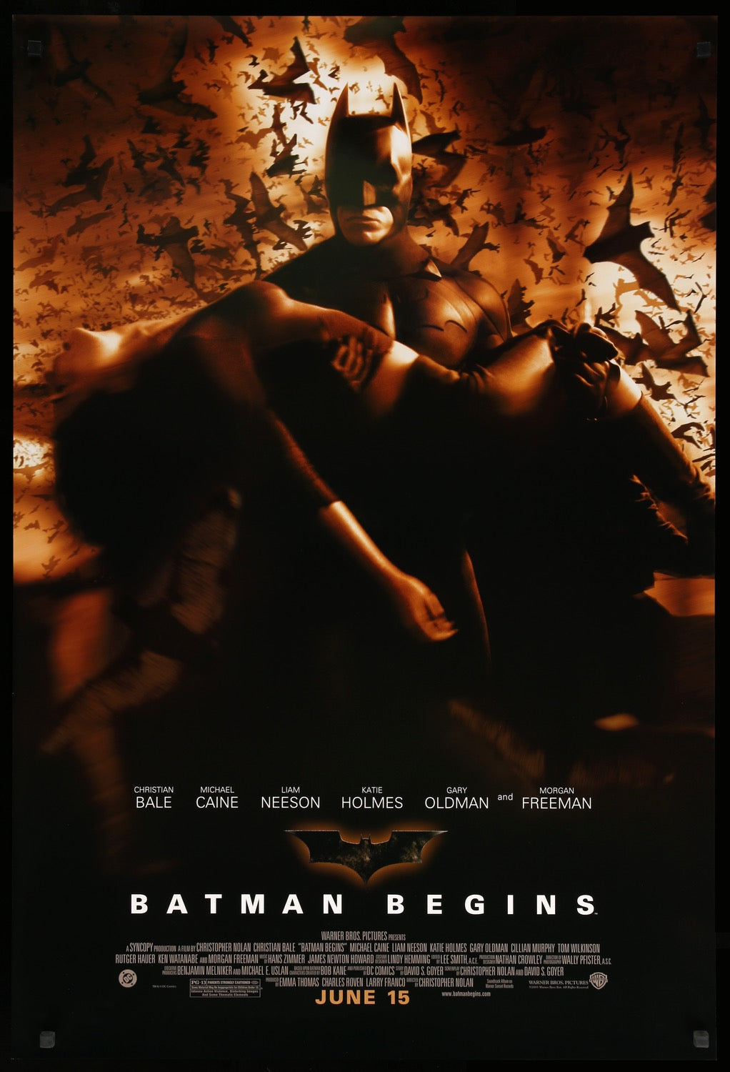 Batman Begins Movie Poster