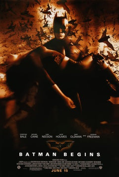 Batman Begins (2005) Original One-Sheet Movie Poster