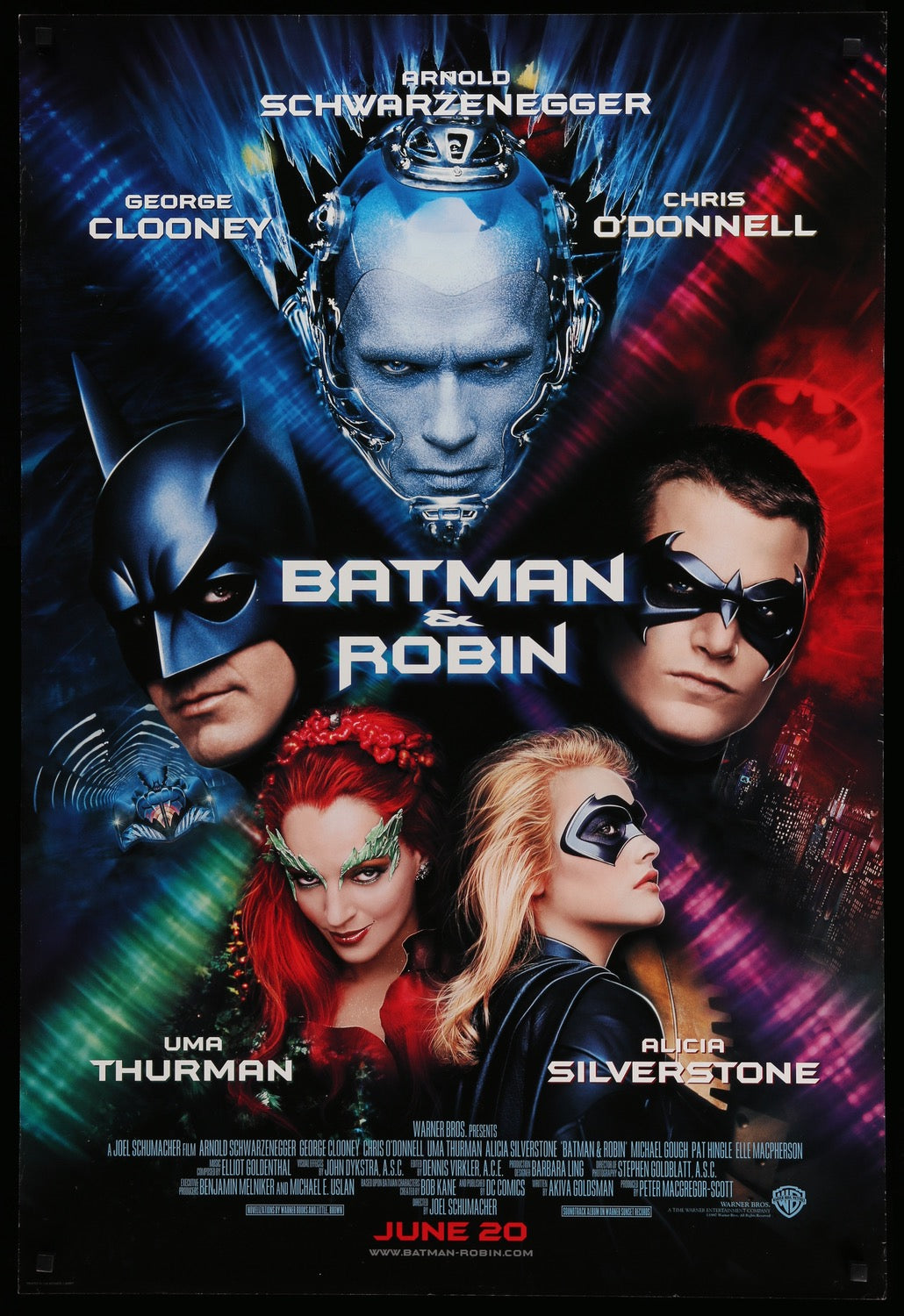Batman and Robin (1997) original movie poster for sale at Original Film Art