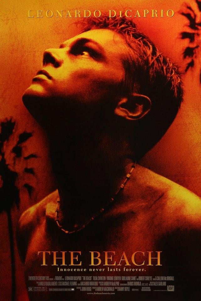 Beach (2000) original movie poster for sale at Original Film Art - Vintage Movie Posters