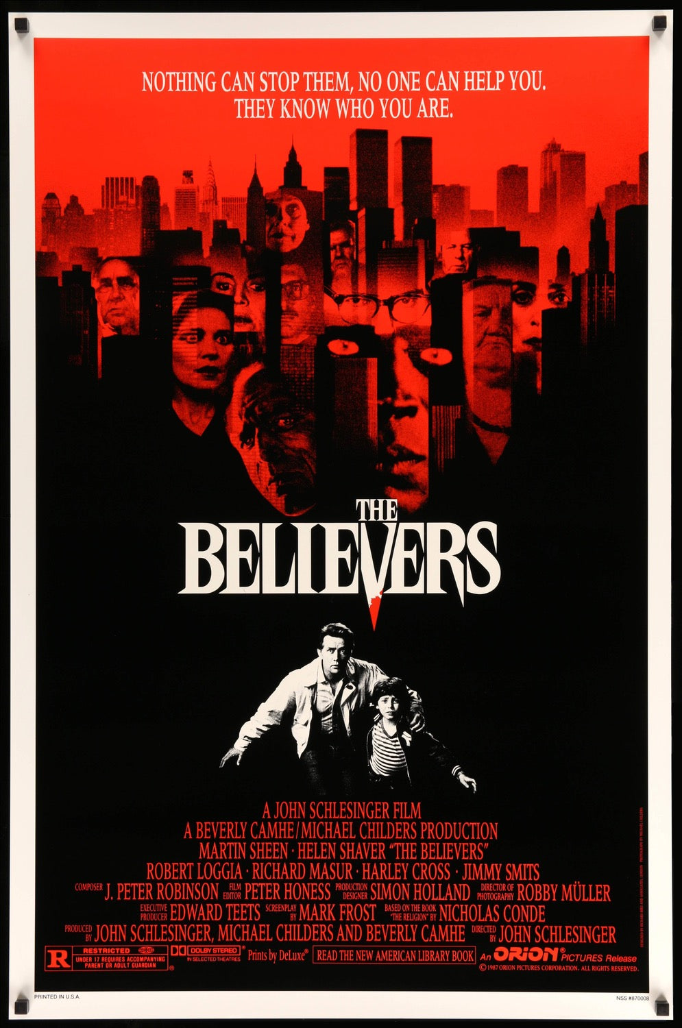 Believers (1987) original movie poster for sale at Original Film Art - Vintage Movie Posters