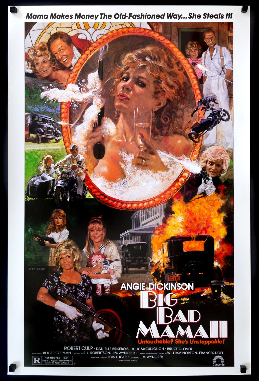 Big Bad Mama 2 (1987) original movie poster for sale at Original Film Art