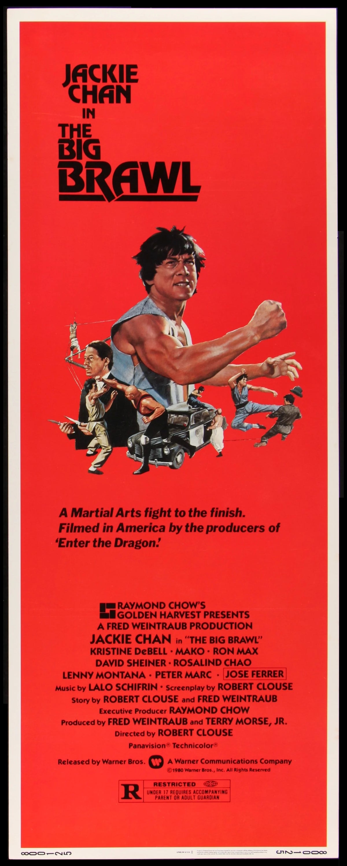 Big Brawl (1980) original movie poster for sale at Original Film Art - Vintage Movie Posters