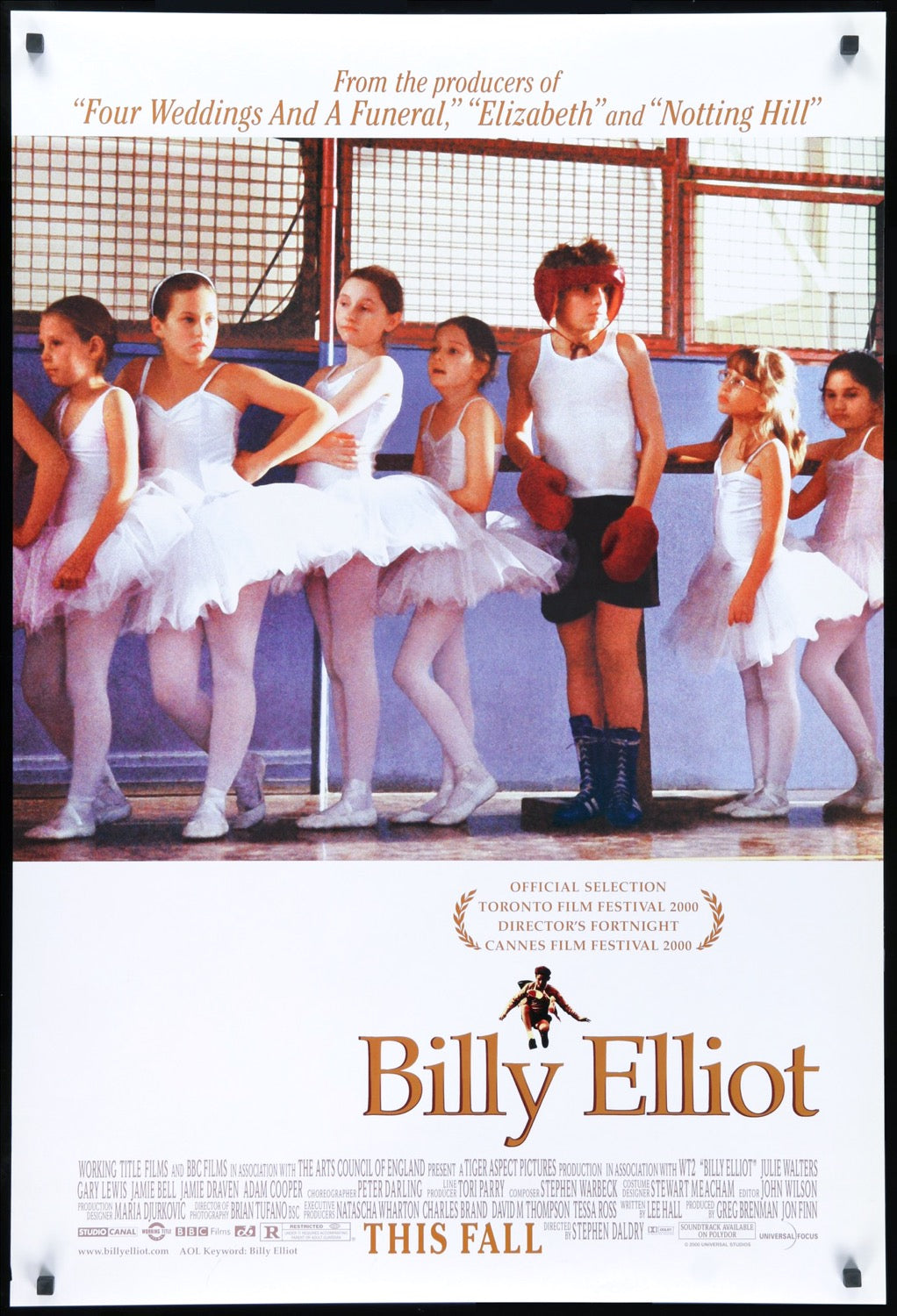 Billy Elliot (2000) original movie poster for sale at Original Film Art