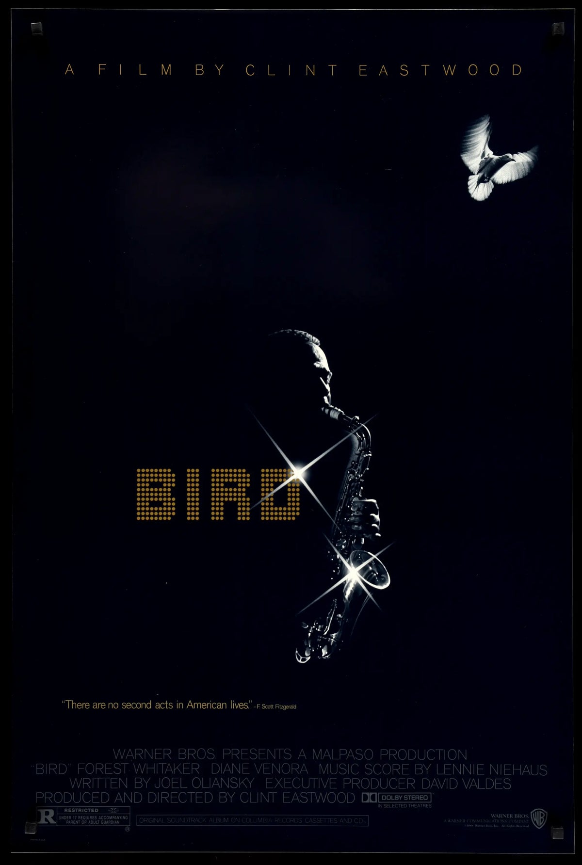 Bird (1988) original movie poster for sale at Original Film Art