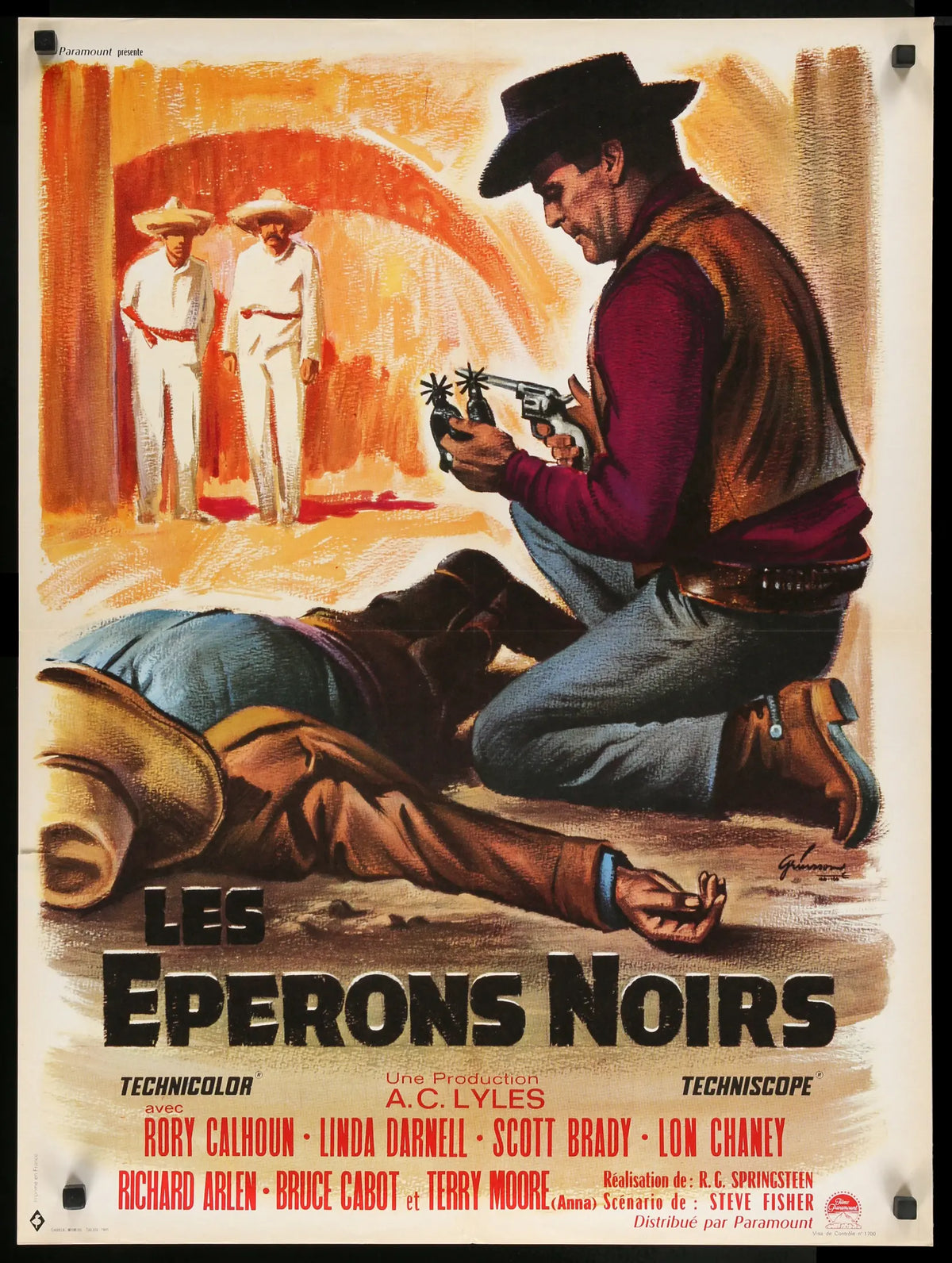 Black Spurs (1965) original movie poster for sale at Original Film Art