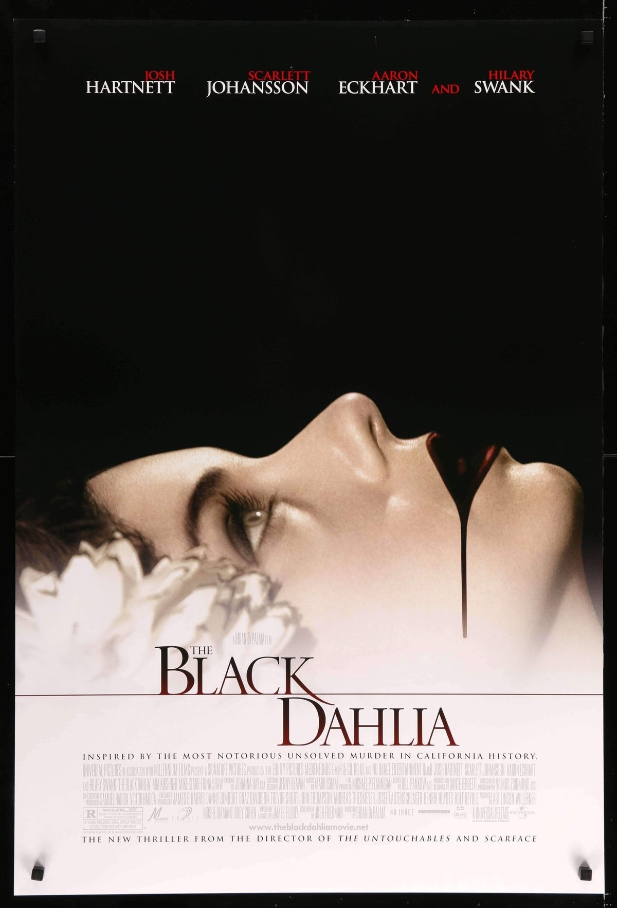 Black Dahlia (2006) original movie poster for sale at Original Film Art - Vintage Movie Posters
