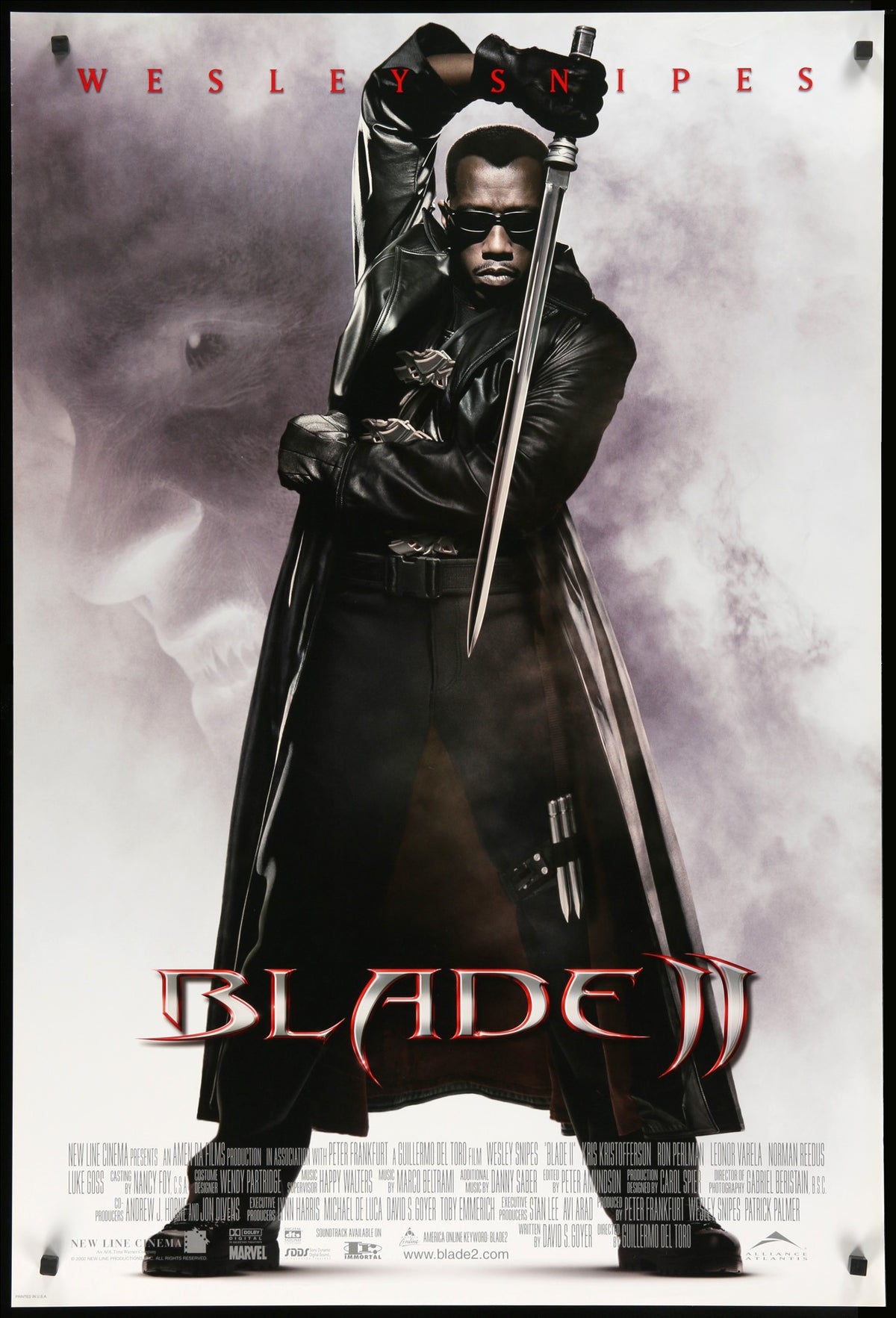 Blade II (2002) original movie poster for sale at Original Film Art