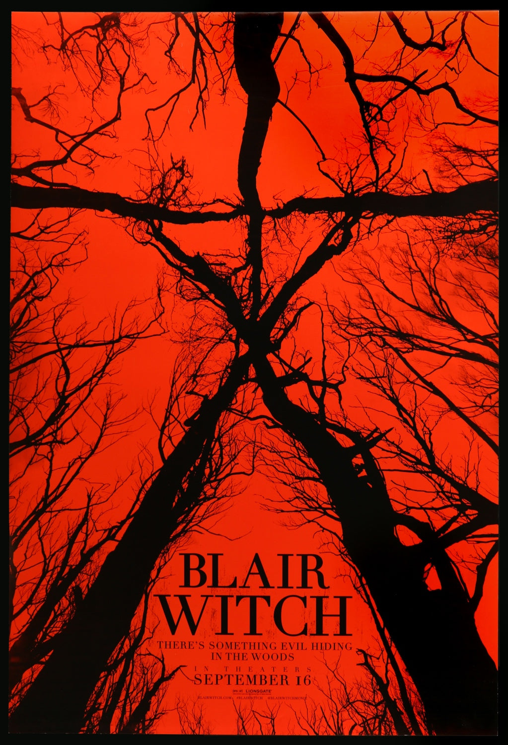 Blair Witch (2016) original movie poster for sale at Original Film Art