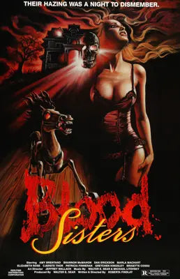 Blood Sisters (1987) original movie poster for sale at Original Film Art - Vintage Movie Posters