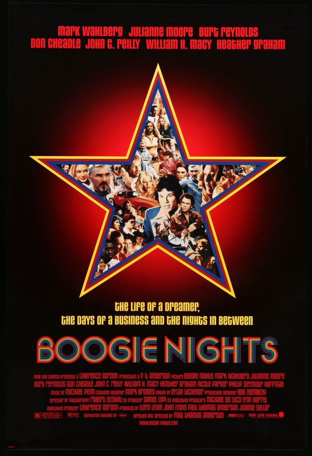 Boogie Nights (1997) Original One Sheet Movie Poster - Original