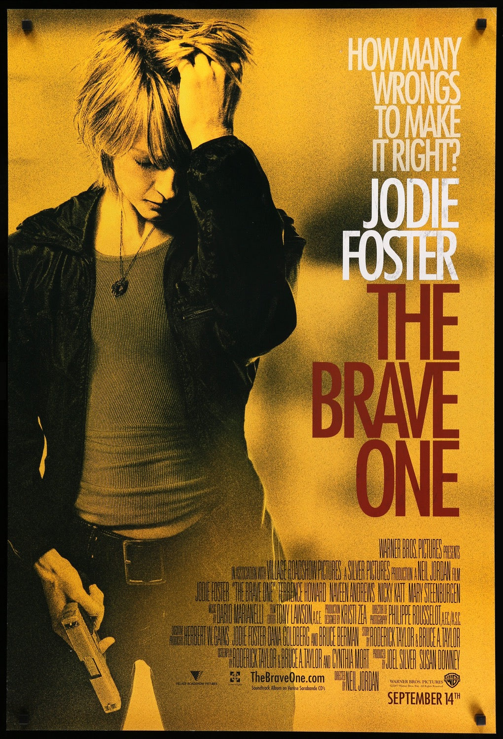 Brave One (2007) original movie poster for sale at Original Film Art