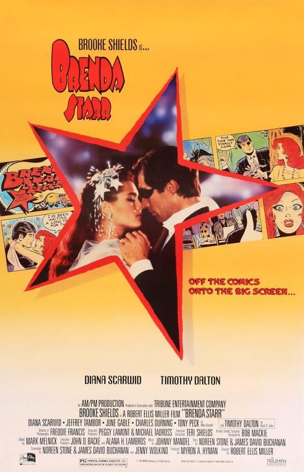 Brenda Starr (1989) original movie poster for sale at Original Film Art - Vintage Movie Posters