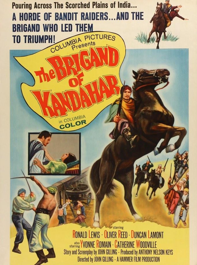 Brigand of Kandahar (1965) original movie poster for sale at Original Film Art - Vintage Movie Posters