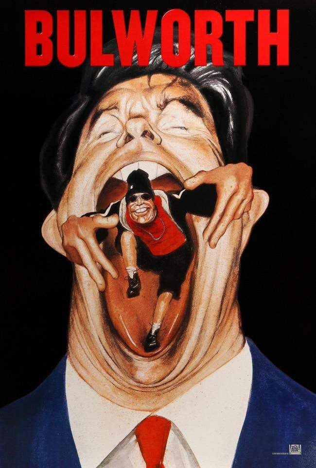 Bulworth (1998) original movie poster for sale at Original Film Art - Vintage Movie Posters