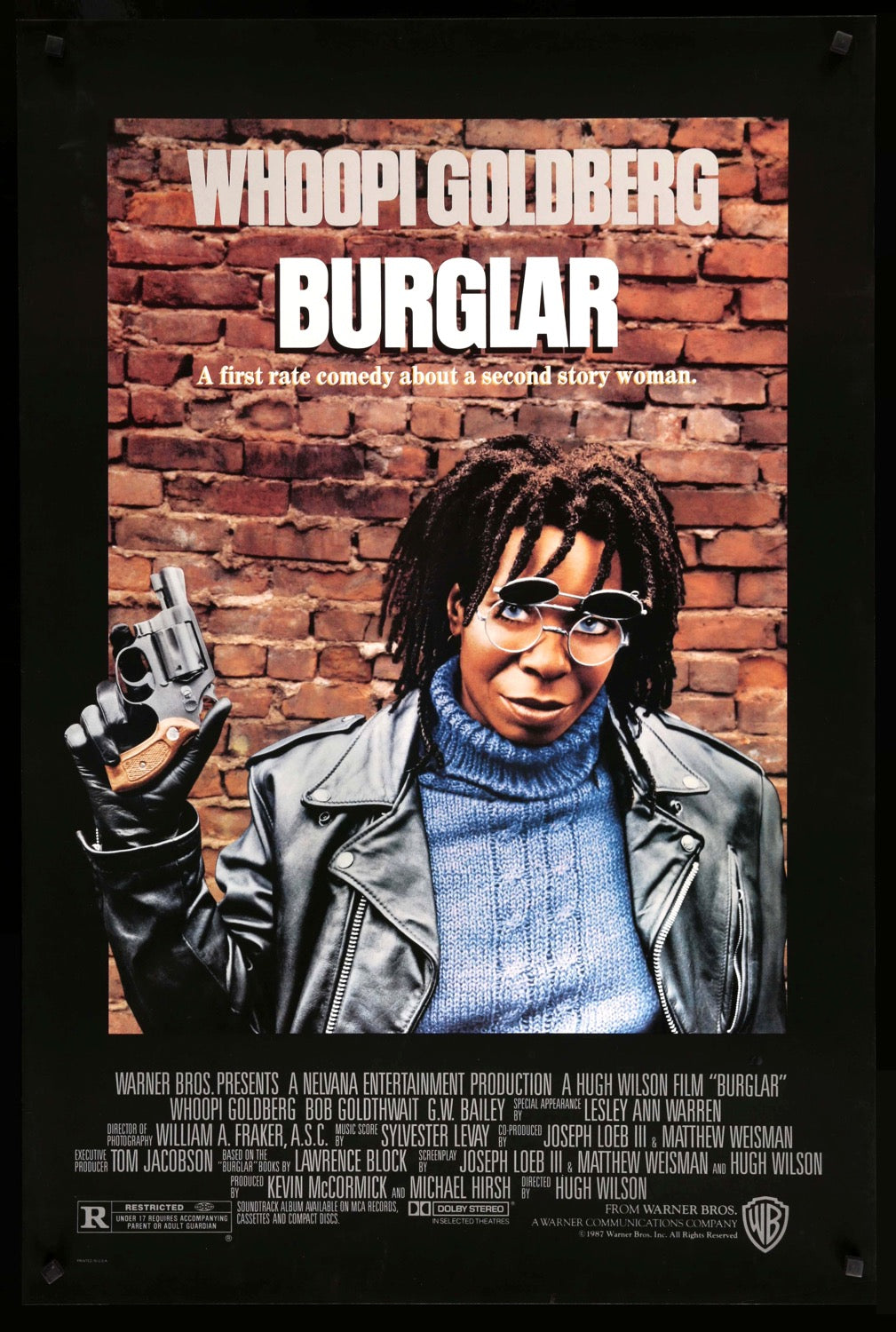 Burglar (1987) original movie poster for sale at Original Film Art
